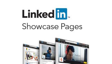 linkedin showcase pages  business