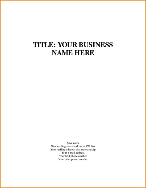 amazing   business report title page police incident ks