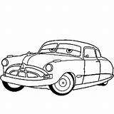 Hudson Doc Cars Coloring Disney Coloriage Pages Car Mcqueen Letter Party Hornet Colouring Popular Pixar Costumes Colorare Da Lightning Kids sketch template