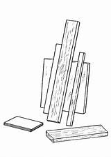 Wood Coloring Shelving Plaques Bois Coloriage Pages Edupics Visit Printable sketch template