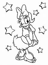 Coloring Pages Daisy Duck Kids Printable Disney sketch template