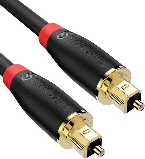 syncwire optisches kabel  digital audiokabel toslink amazonde