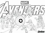 Avengers Coloring Pages Infinity War Movie Print Printable Size sketch template