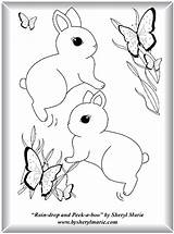 Kaninchen Rabbits Conigli Plansedecolorat Iepuri Colorat Imagini Stampa Drucken sketch template