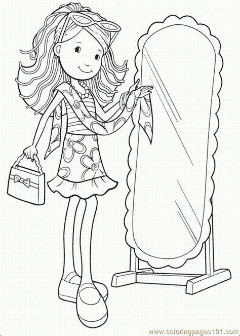 groovy girl printable coloring pages