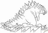 Coloring Pages Mechagodzilla Godzilla Getcolorings Color sketch template