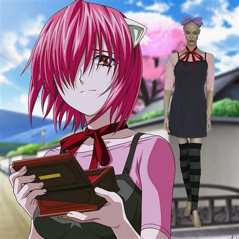 Elfen Lied Lucy Cosplay Outfits Cloting