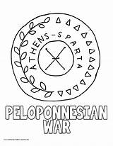 Peloponnesian War sketch template
