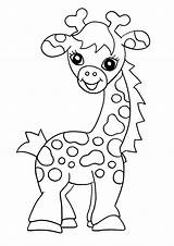 Colorare Disegni Giraffe Giraffa Bambini Pianetabambini Animali Disegnare Virus Versione Scegli Singolarmente sketch template