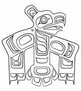 Haida Aboriginal Inuit Supercoloring sketch template