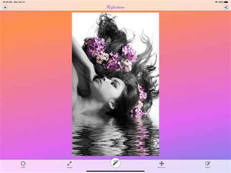 photo reflection app voor iphone ipad en ipod touch appwereld