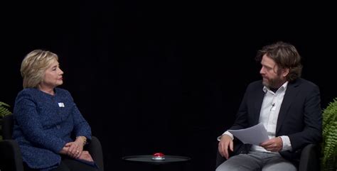 Hillary Clinton Between Two Ferns With Zach Galifianakis