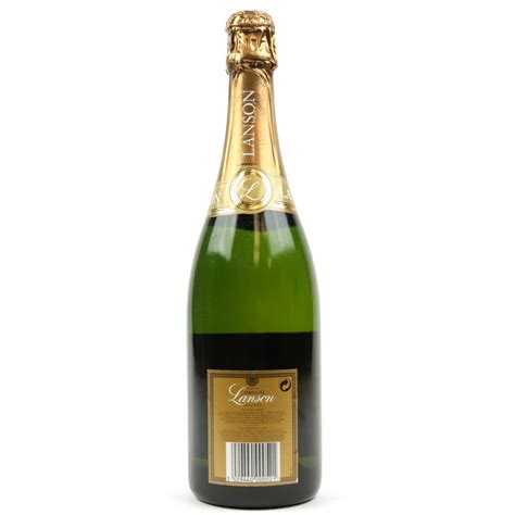 lanson gold label brut  vintage champagne wine auctioneer
