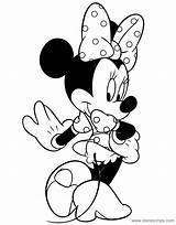 Minnie Coloring Mouse Pages Disney Link Pdf sketch template