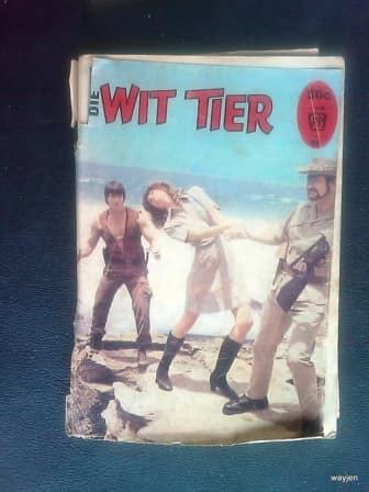 africana books die wit tier afrikaans picture book    wear  tear  damage