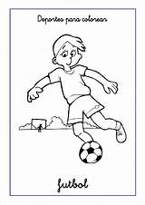 Futbol Dibujos Primaria Escuela Escuelaenlanube sketch template
