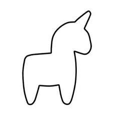 image result  unicorn patterns unicorn outline unicorn stencil