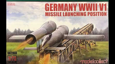 flying bomb launch position modelcollect  kit review youtube