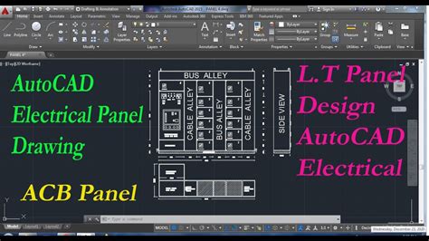lt panel design  autocad electrical autocad electrical control panel drawing panel