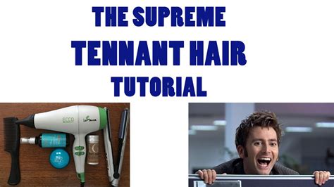 supreme tennant hair tutorial  official products procedures