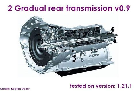 2 gradual rear transmission v0 9 ets2 mods euro truck