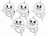 Pages Pinkfong Pintar Babyshark Creating Scrapbooking Sharks Coloringhome Cocomelon Sheets 색칠 상어 도안 아기 Mewarnai 크퐁 Tubarao sketch template