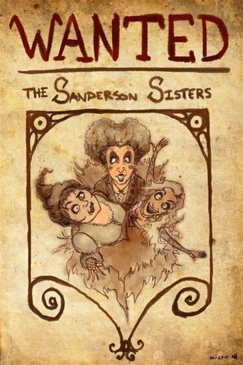 wanted  sanderson sisters pictures   images  facebook
