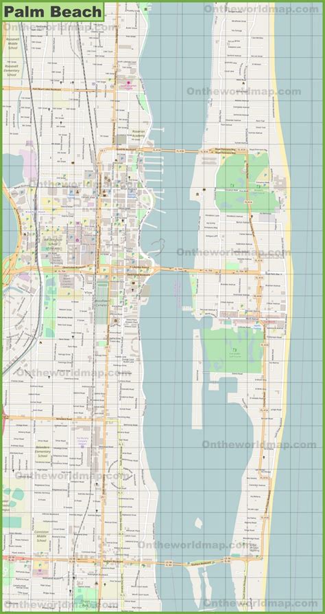 county map  mn  cities palm beach map vrogue