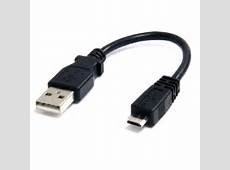 StarTech 6 Inch Micro USB Cable A to Micro B