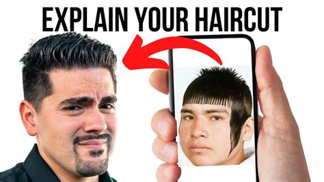 explain  haircut   barber youtube