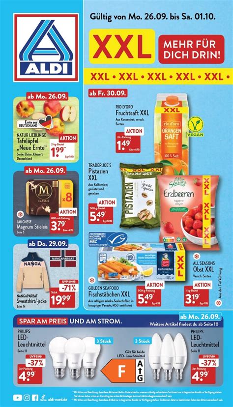 im neuesten aldi nord prospekt blaettern