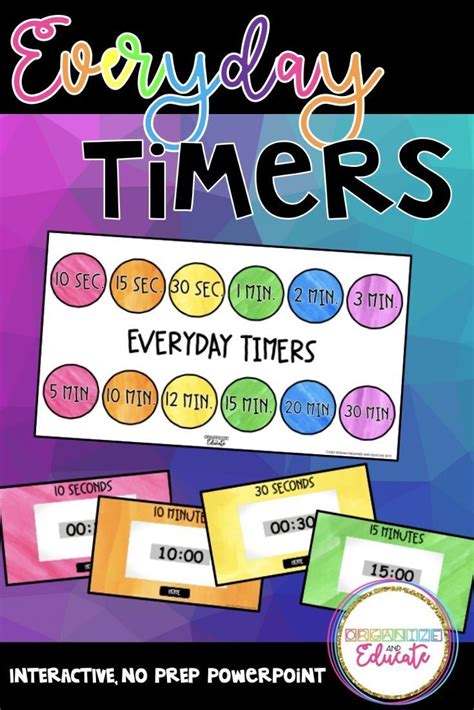 Everyday Timers Are The Perfect Addition To Any Classroom Create A