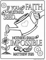 Coloring Pages Faith Kids Bible Verse Top sketch template