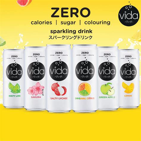 buy vida sparking drink ml   cans carton   malaysia