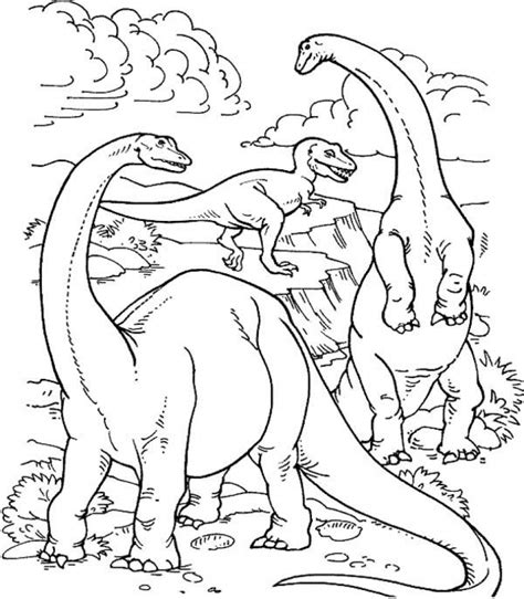 printable dinosaurs coloring pages everfreecoloringcom