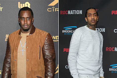 reporter who mocked diddy wants charity fight with nipsey