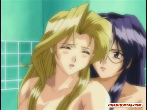 Lesbian Anime Coeds Group Sex In The Bathroom Drtuber