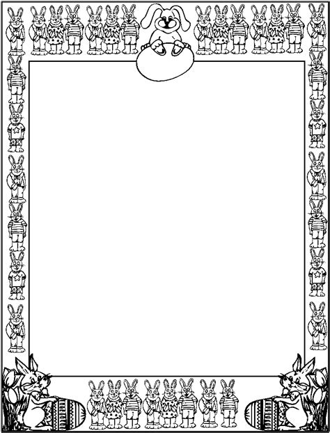 borders coloring pages  printable colouring pages  kids