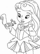 Coloring Princess Pages Baby Disney Little Belle Cute Sleeping Printable Colouring Girls Princesses Sheets Para Color Print Kids Beauty Princesas sketch template