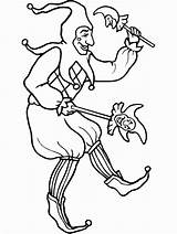 Jester Bouffon Colorat Clown Zirkus Regi Medievali Colorare Circo Mestieri Epoca Ausmalbilder Castillo Medievales Bufón Fantasie Eulenspiegel Till Giullare Library sketch template