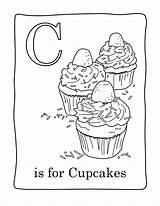Coloring Cupcake Pages Cupcakes Printable Kids Cute Facile Print Birthday Cup Color Cakes Cake Coloriage Alphabet Learning Sweet Pdf Book sketch template