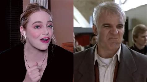 Watch Emma Stone Perfectly Recite Steve Martin S F Monologue From