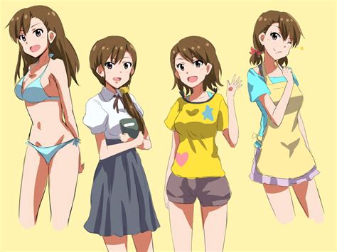 futami mami and futami ami idolmaster and 1 more drawn by lieass