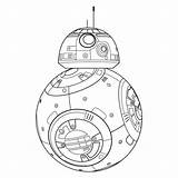 Bb Bb8 Pages Logo Vector Wars Star Coloring Template Lego Mexico Game sketch template