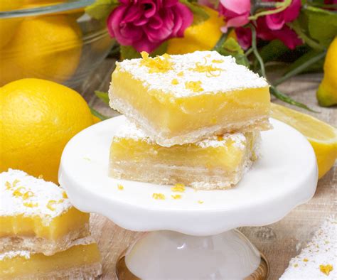 classic lemon bars firm creamy divas  cook