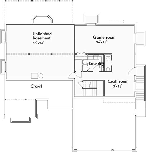 sprawling ranch house plans basement jhmrad