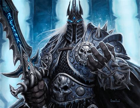 lich king world  warcraft  resolution wallpaper