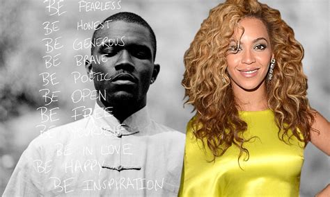 Beyonce Offers Show Of Support To Frank Ocean Daily Mail