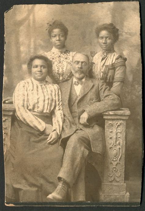 proud black man and daughter girls 1800s vintage african american photo american photo black
