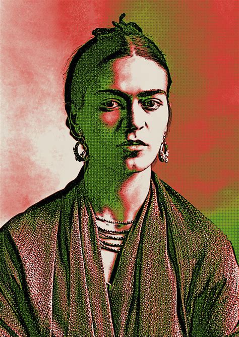 Frida Kahlo Pop Art 2 Digital Art By Joy Mckenzie